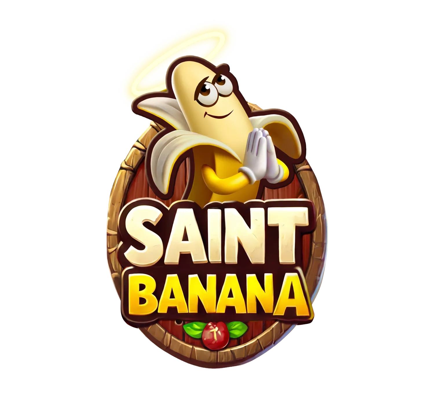 Saint Bananas desktop action banner character