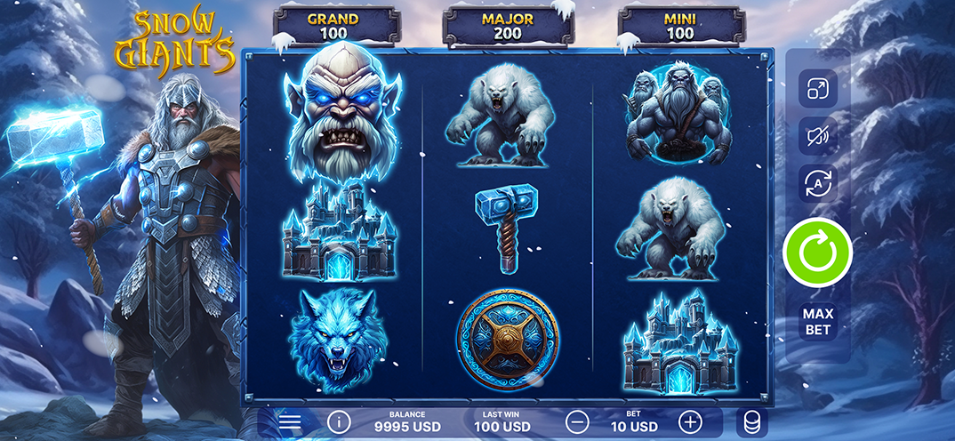 Snow Giants gameplay screenshot 1