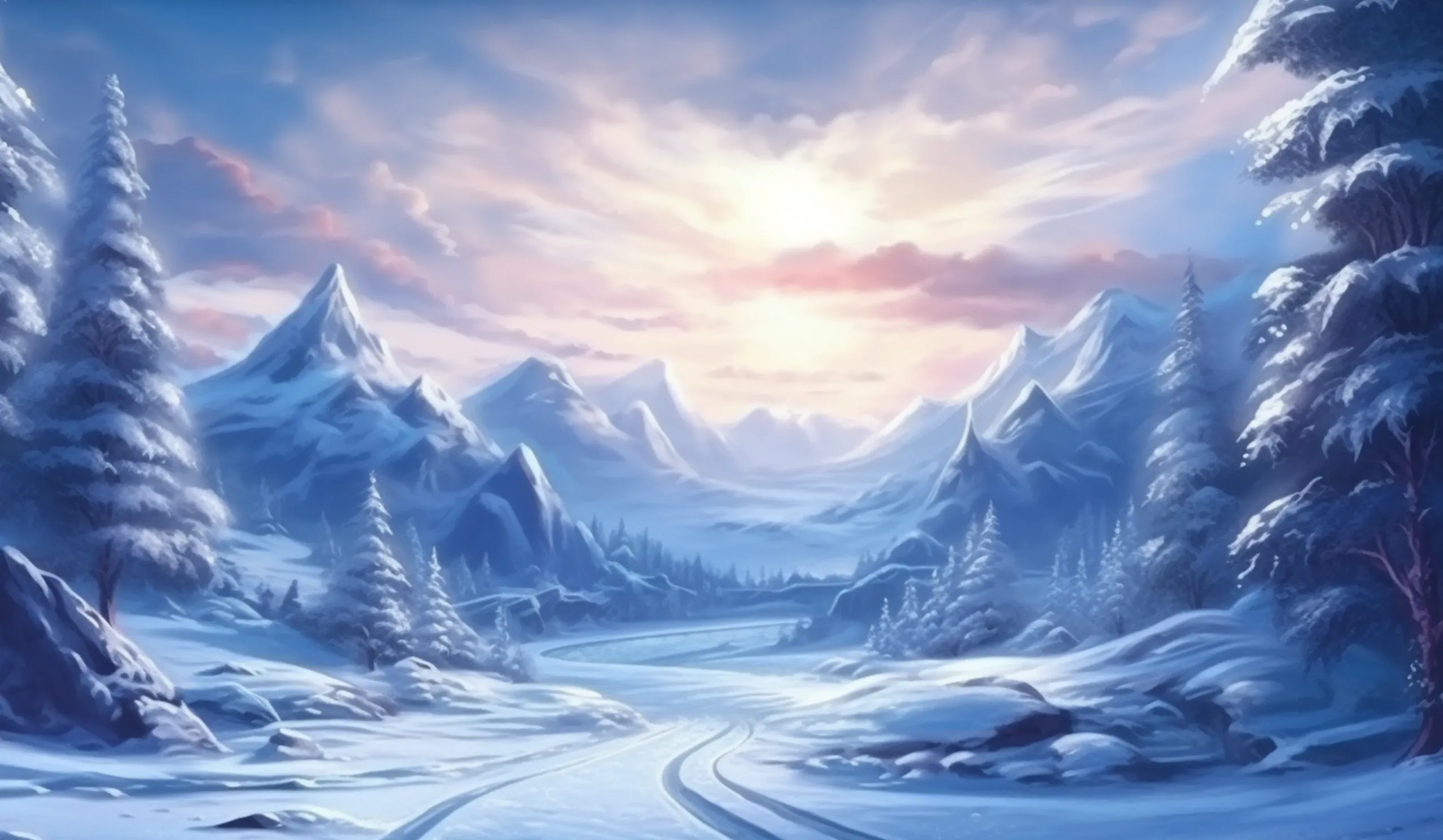 Snow Giants desktop action banner background