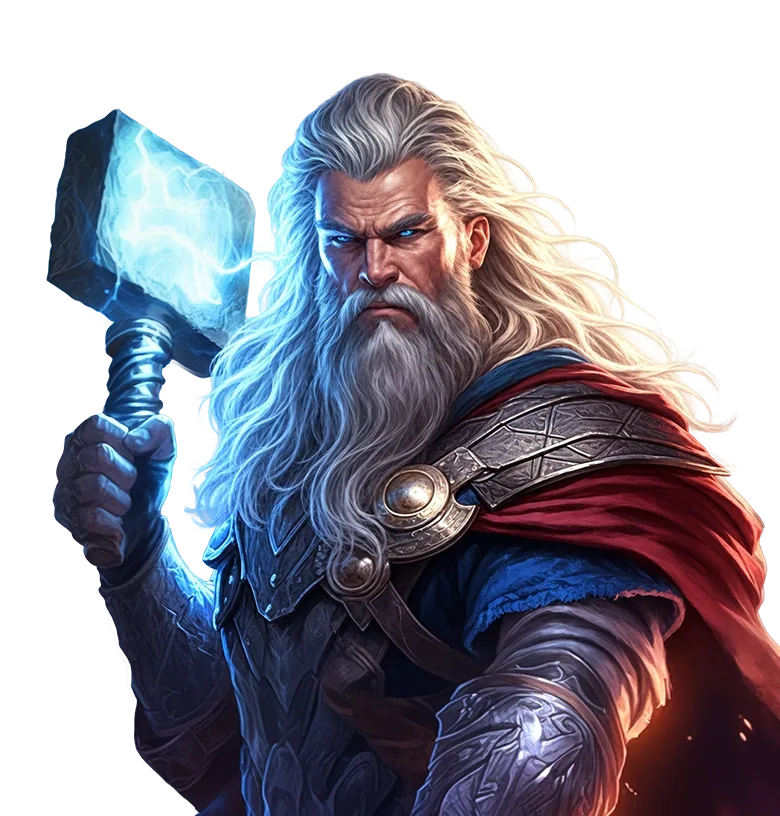 Snow Giants mobile action banner character