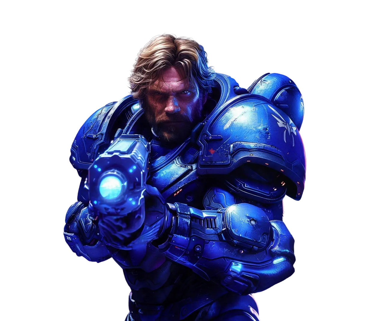 Space Horror hero character