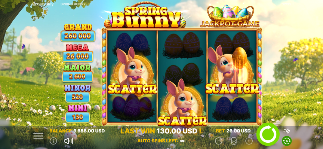 Spring Bunny gameplay screenshot 1