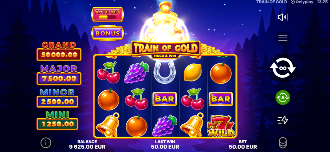 Train of Gold: Hold & Win gameplay screenshot 1