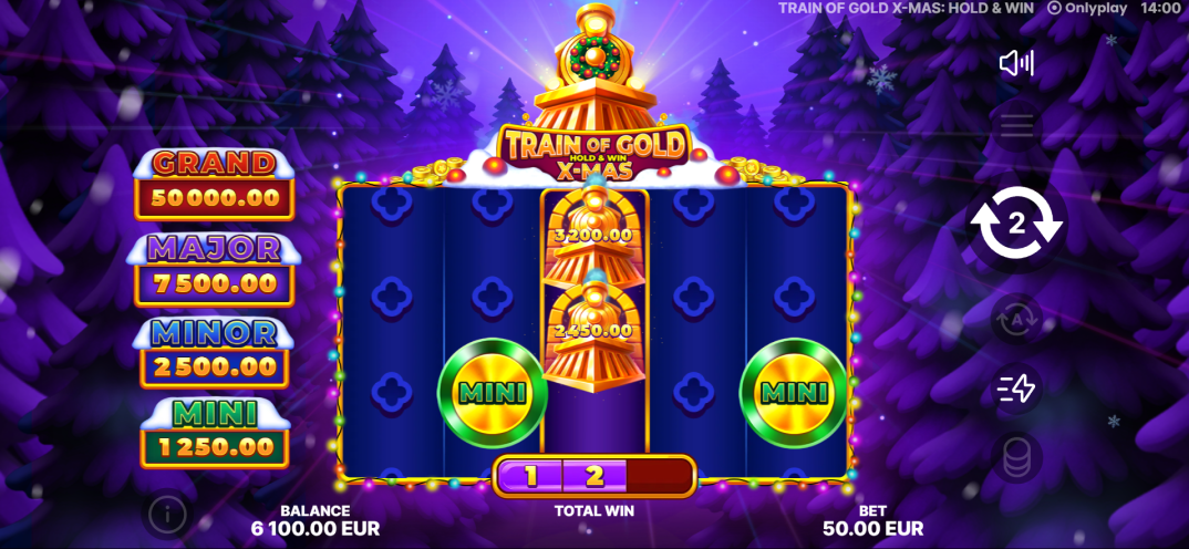 Train of Gold X-Mas: Hold & Win gameplay screenshot 6