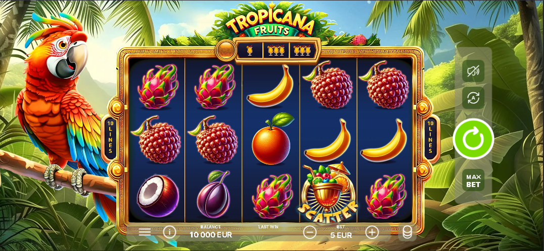 Tropicana Fruits gameplay screenshot 2