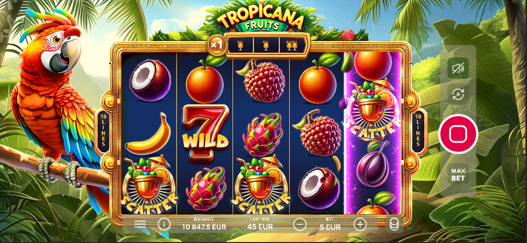 Tropicana Fruits gameplay screenshot 4