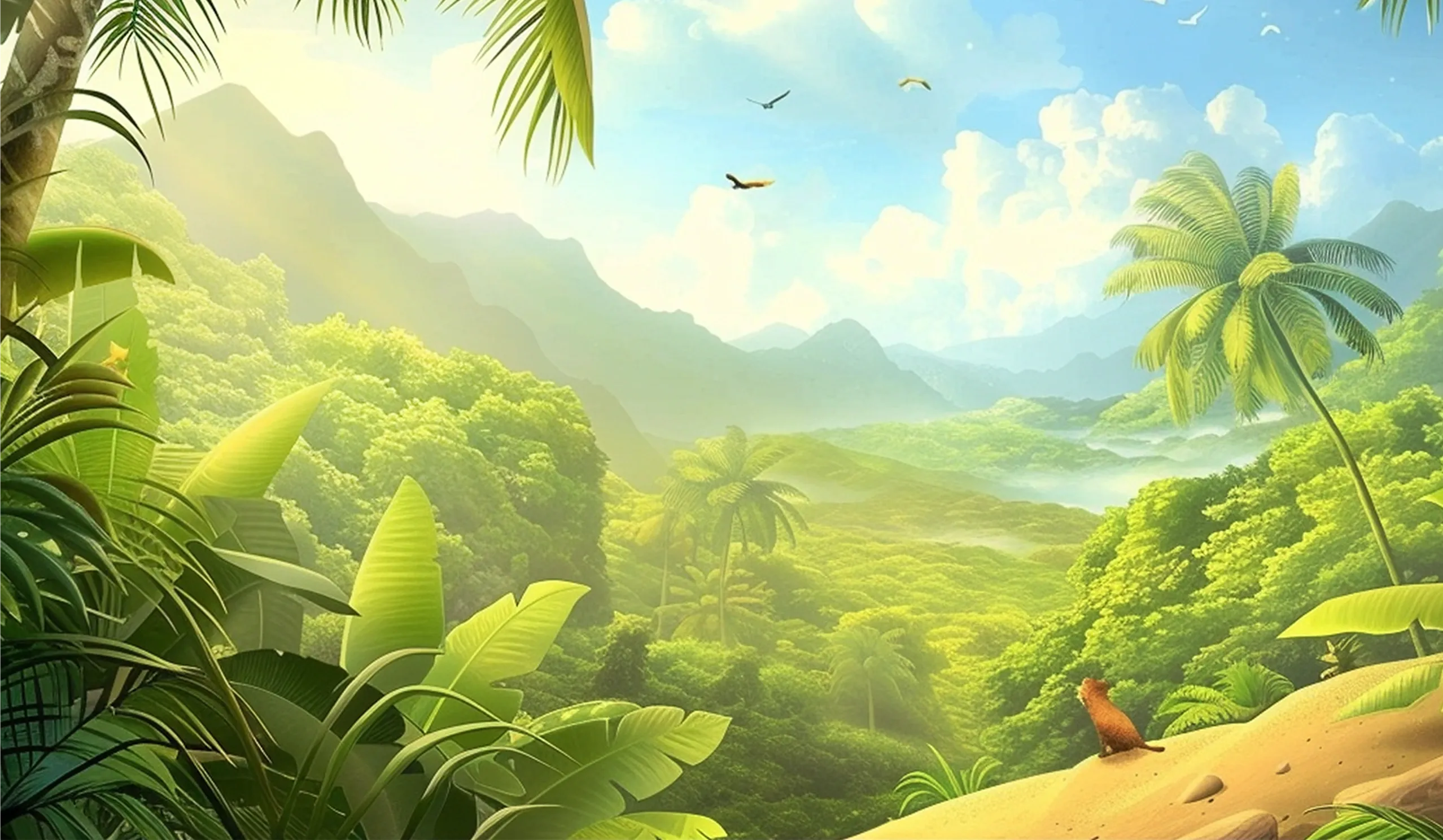 Tropicana Fruits desktop action banner background