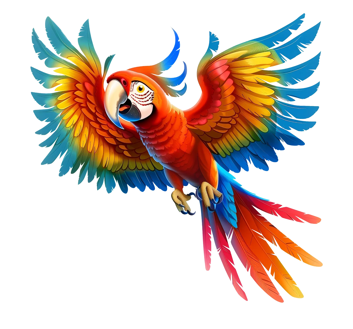 Tropicana Fruits desktop action banner character