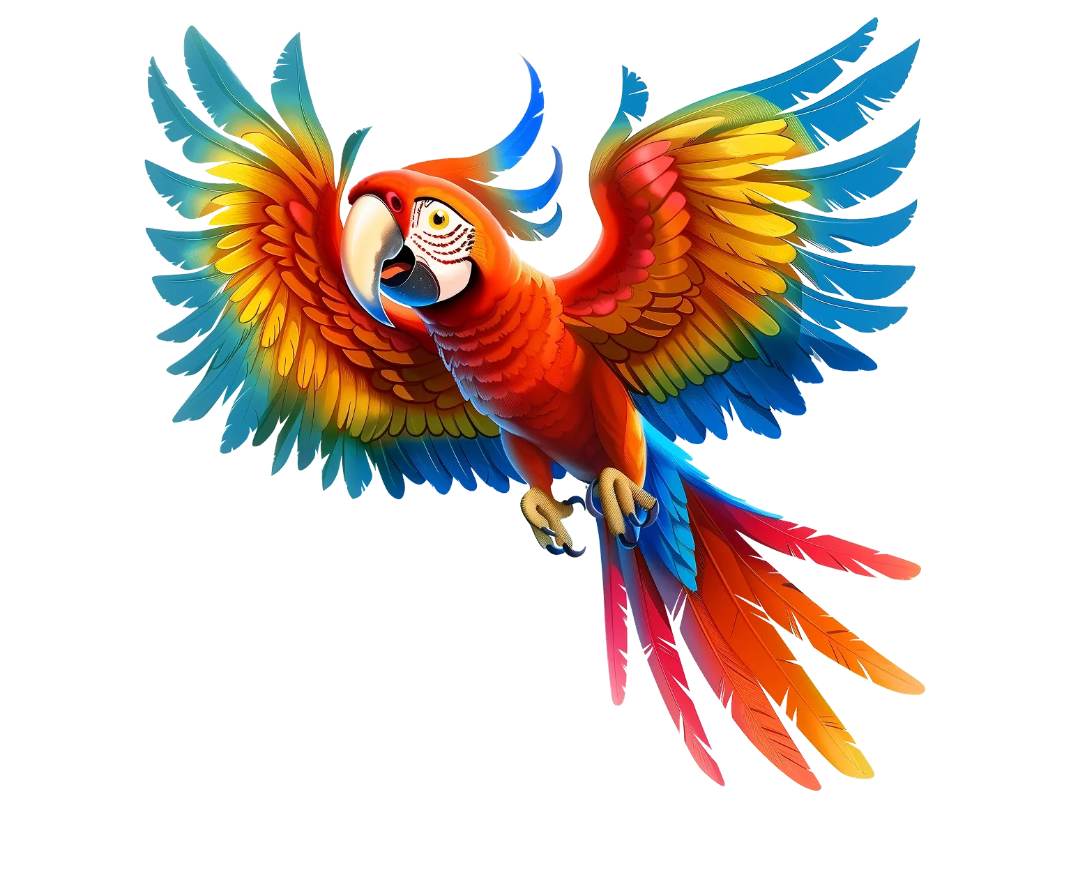 Tropicana Fruits tablet action banner character