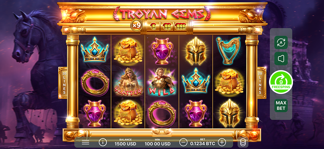 Troyan Gems gameplay screenshot 3