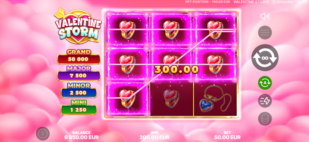 Valentine Storm gameplay screenshot 3