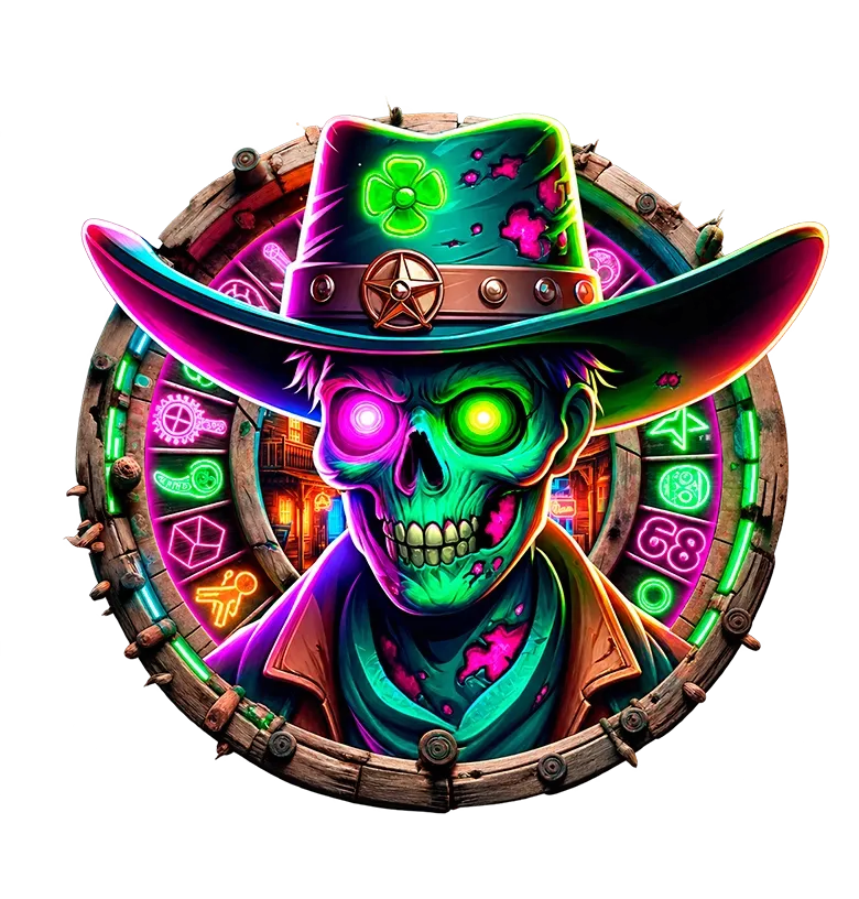 Western Zombie mobile action banner character
