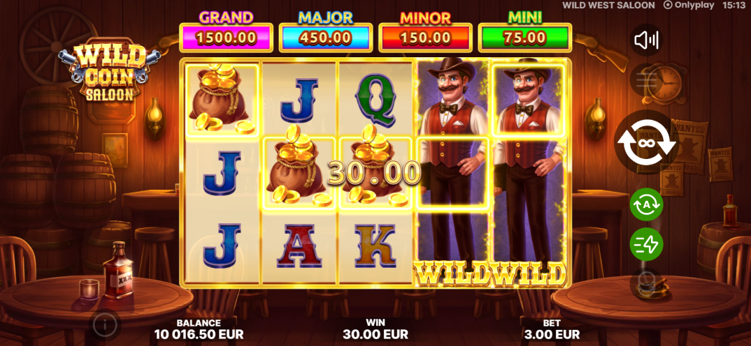 Wild Coin Saloon gameplay screenshot 3