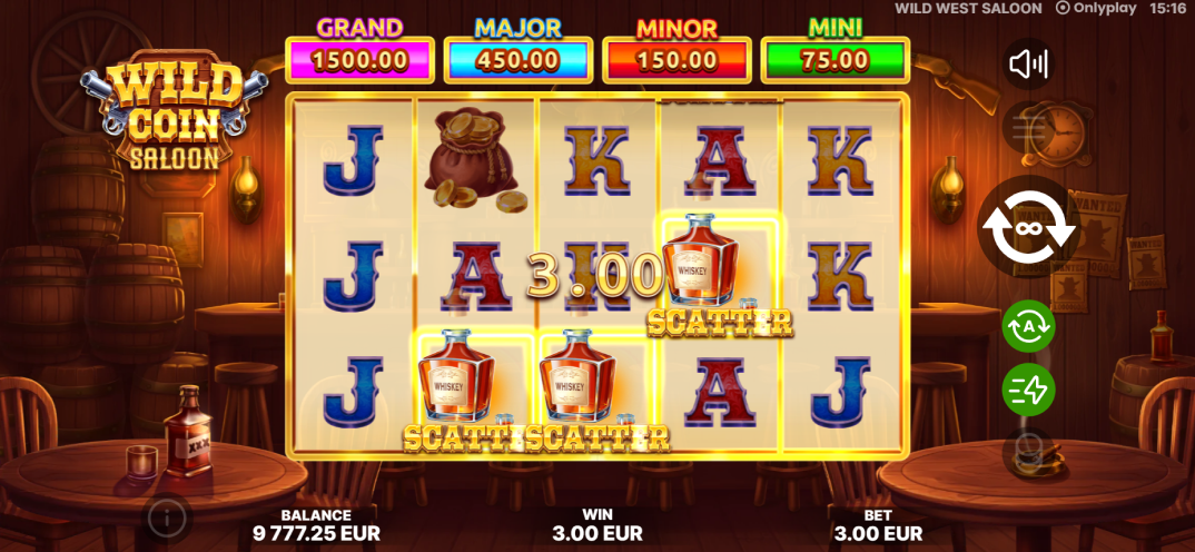 Wild Coin Saloon gameplay screenshot 4