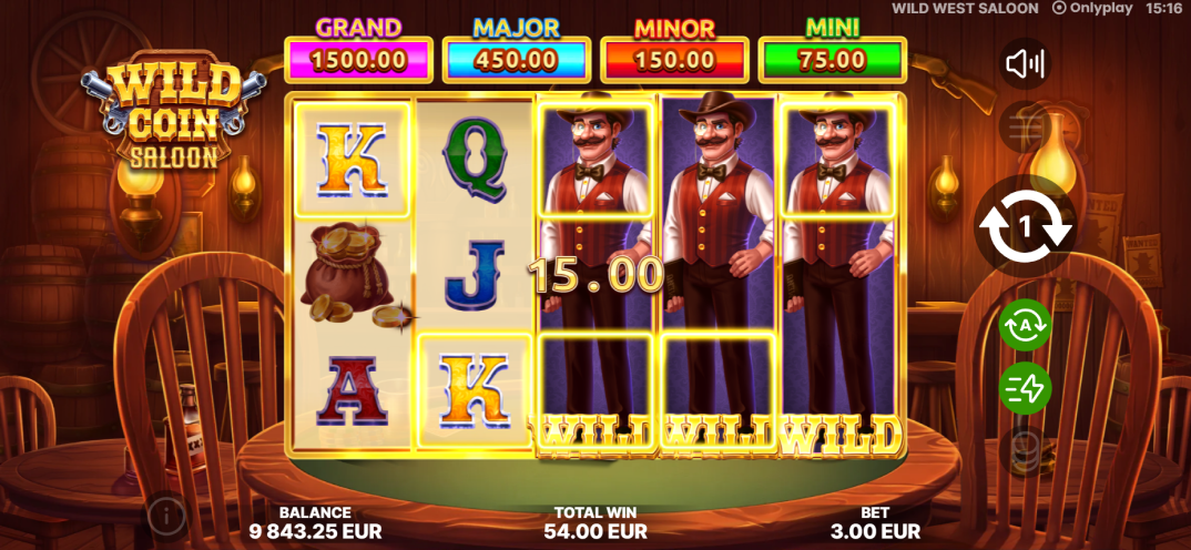 Wild Coin Saloon gameplay screenshot 5