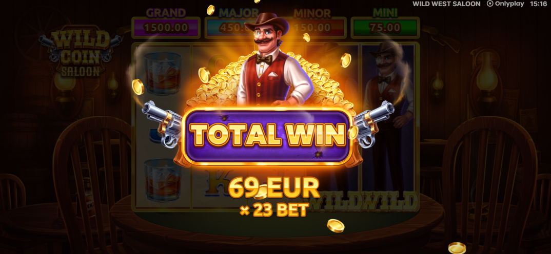 Wild Coin Saloon gameplay screenshot 6