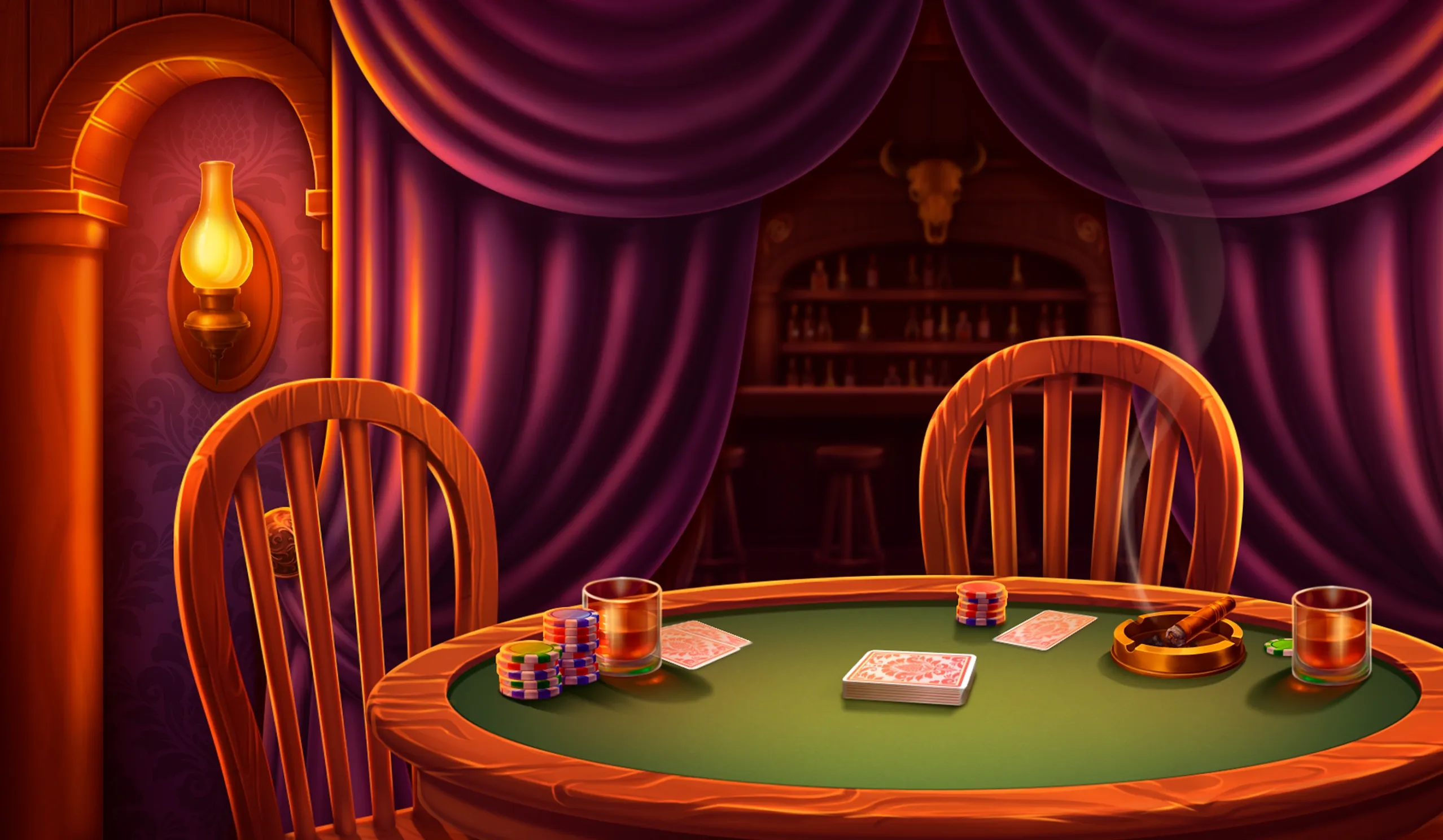 Wild Coin Saloon desktop action banner background