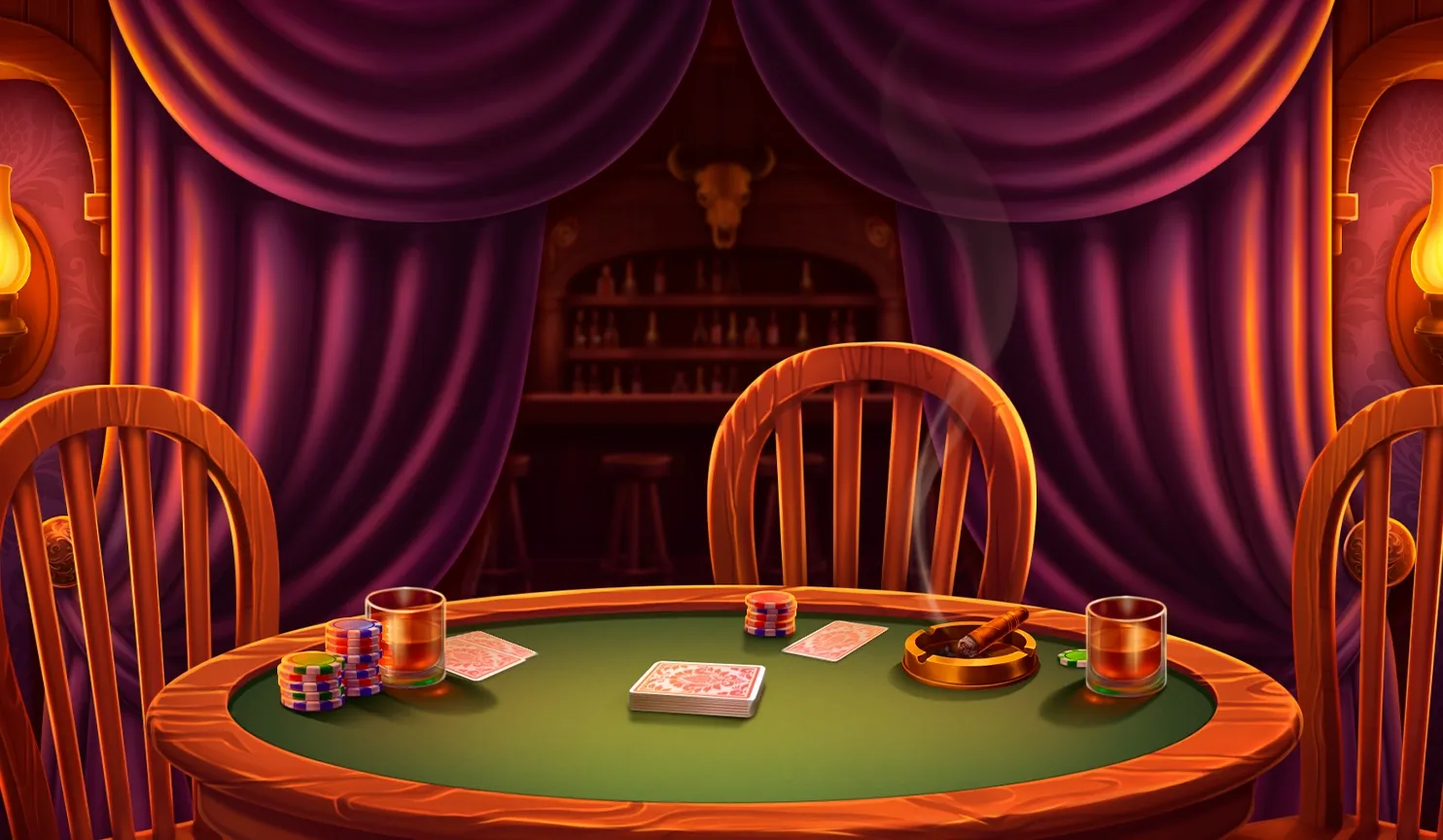 Wild Coin Saloon mobile action banner background