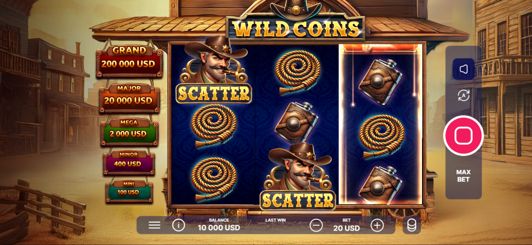Wild Coins gameplay screenshot 3