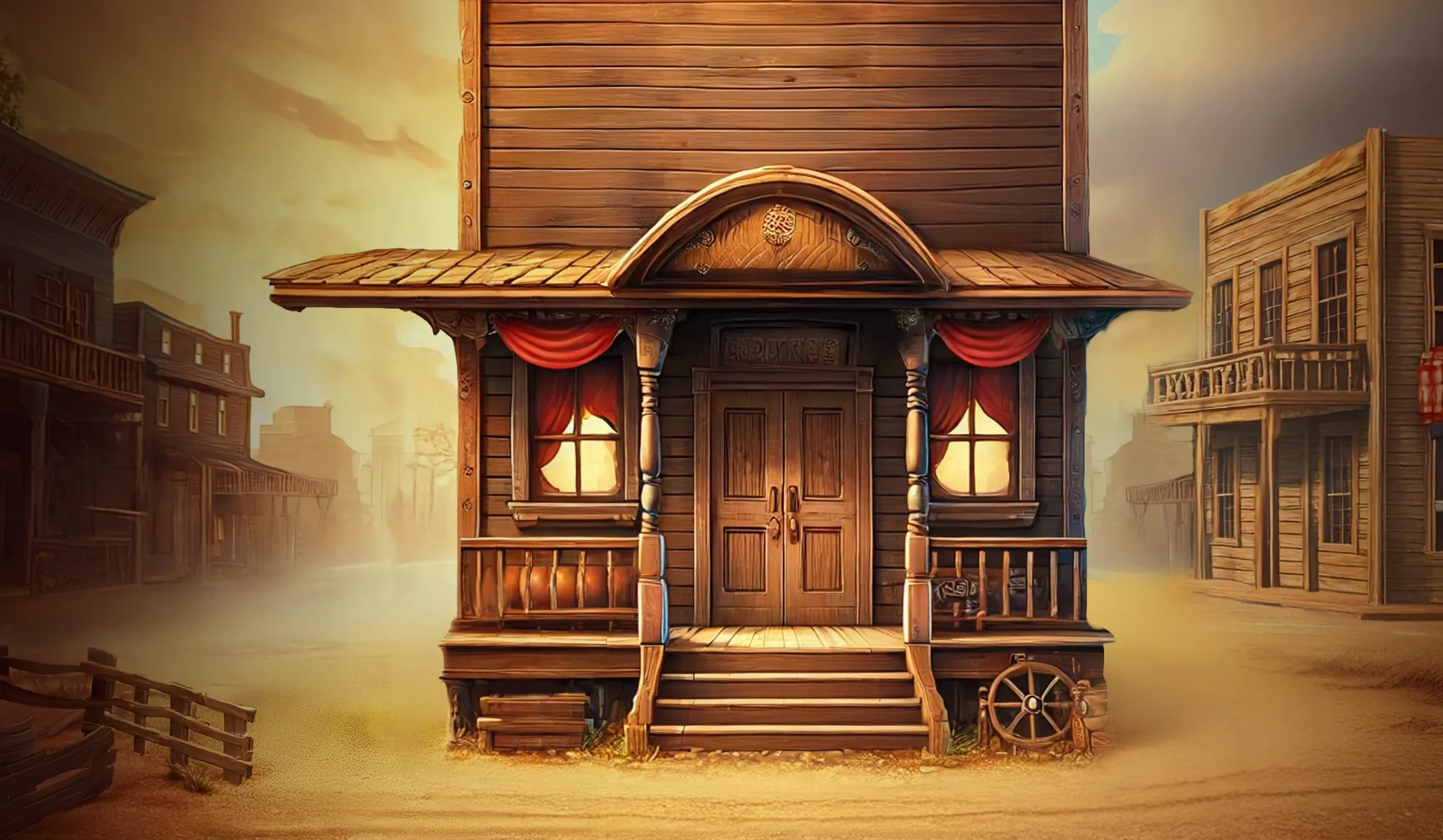 Wild Coins tablet action banner background