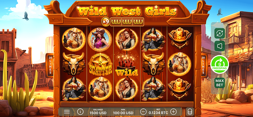 Wild West Girls gameplay screenshot 1