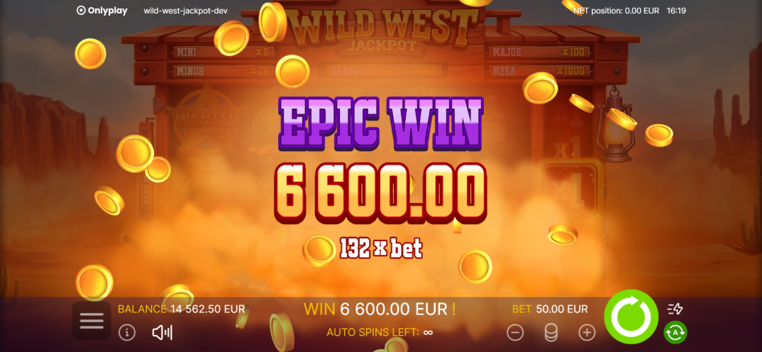 Wild West Jackpot gameplay screenshot 6