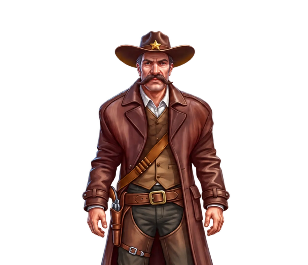 Wild West Jackpot hero character
