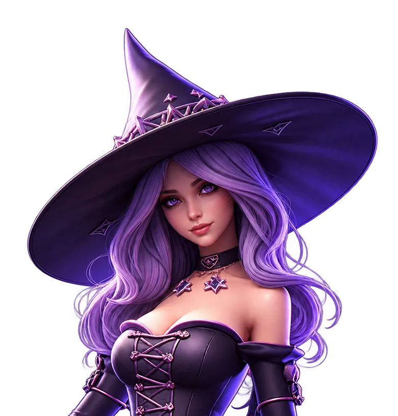 Witch’s Secret mobile action banner character