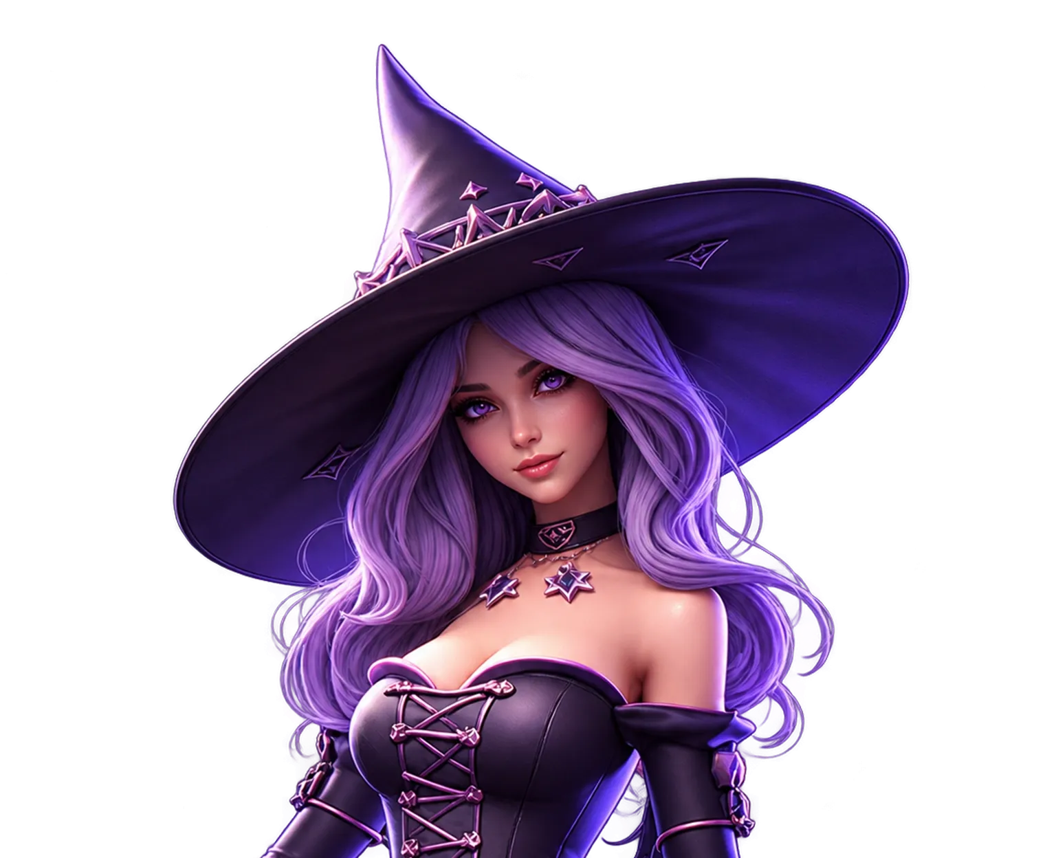 Witch’s Secret tablet action banner character