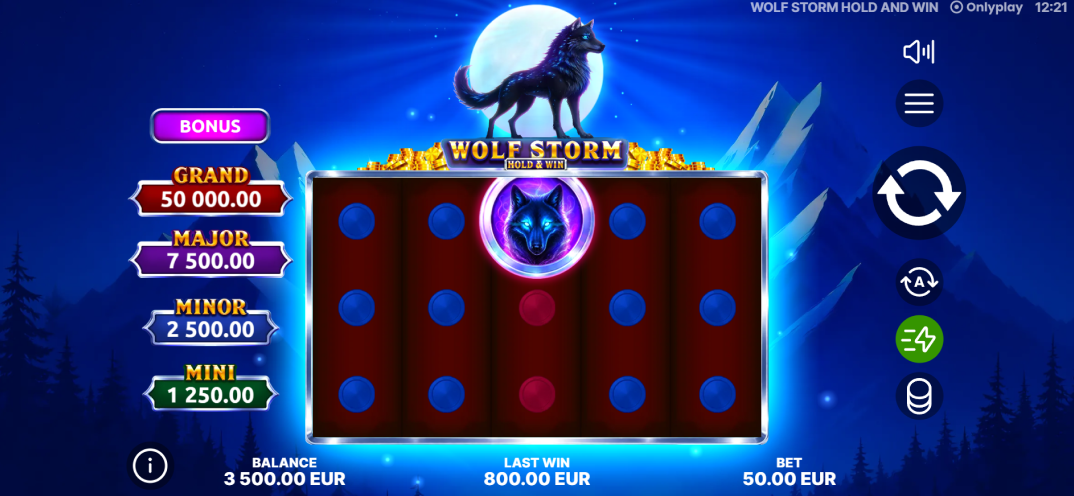 Wolf Storm: Hold & Win gameplay screenshot 4