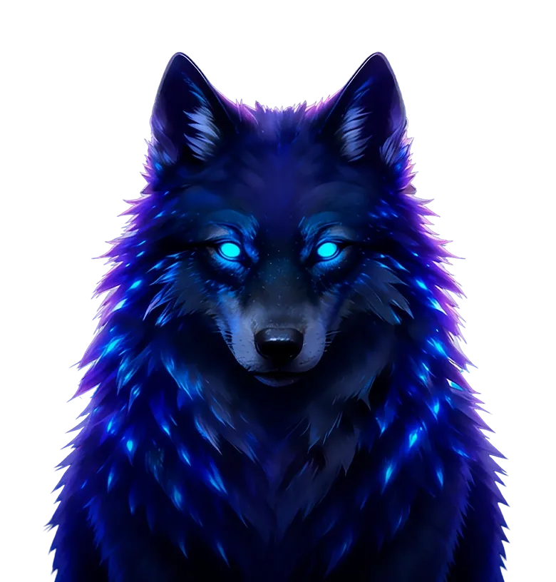 Wolf Storm: Hold & Win mobile action banner character