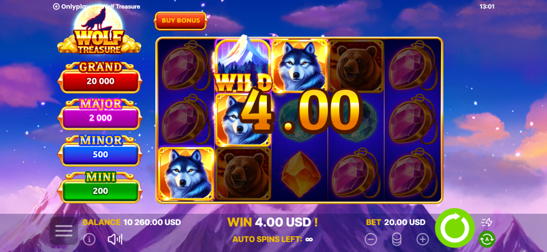 Wolf treasure gameplay screenshot 3