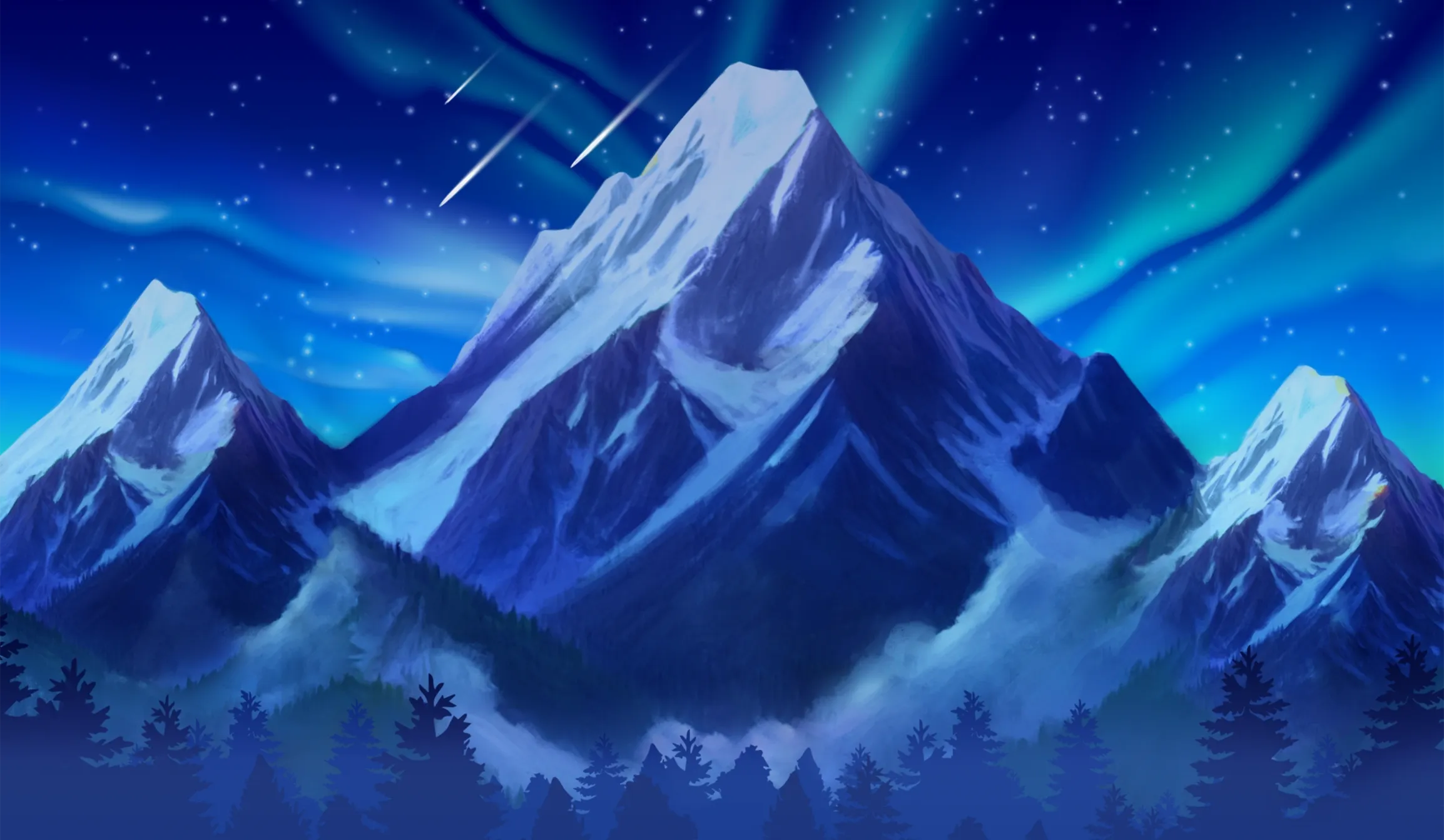 Wolf treasure tablet action banner background