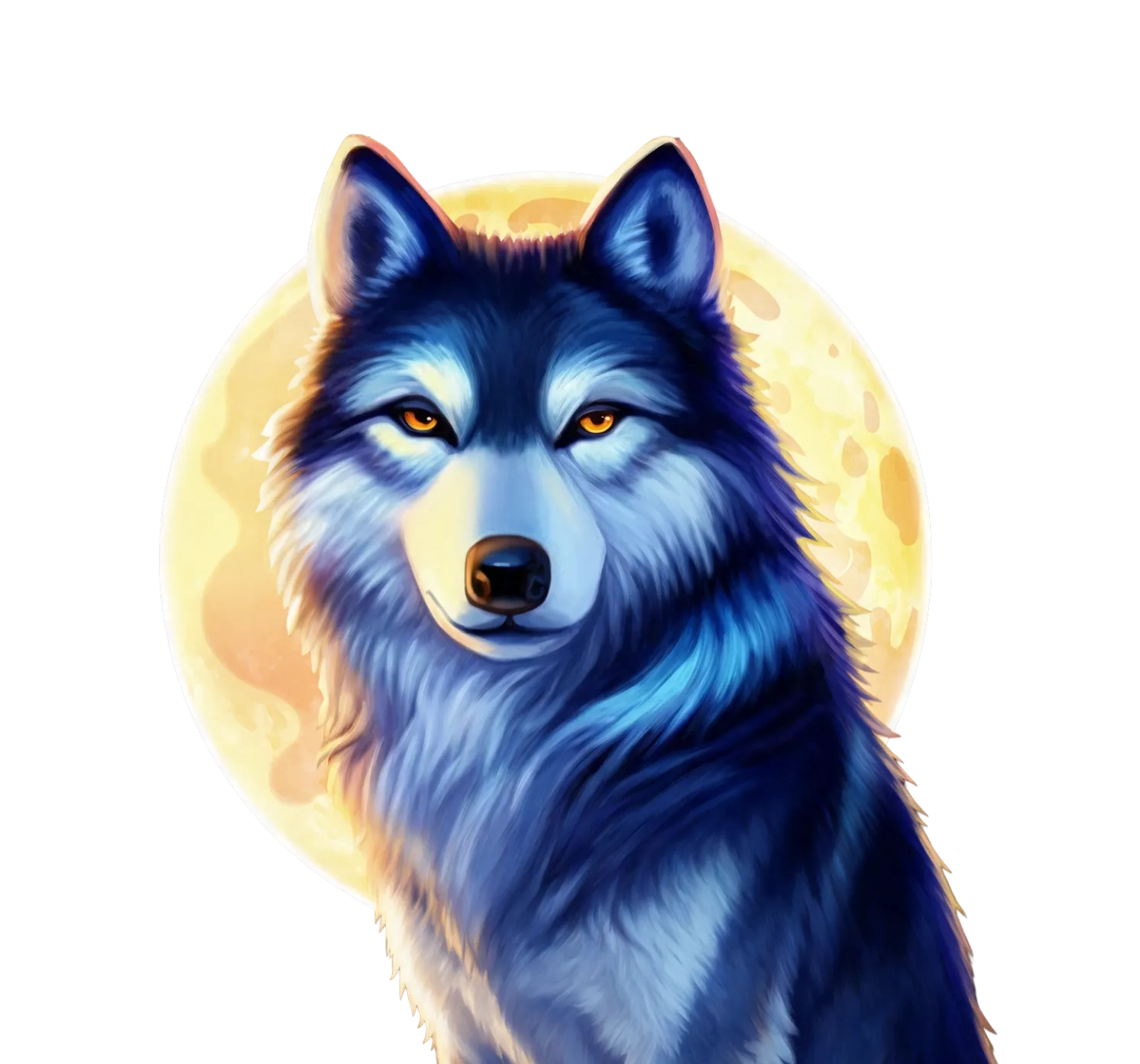 Wolf treasure desktop action banner character