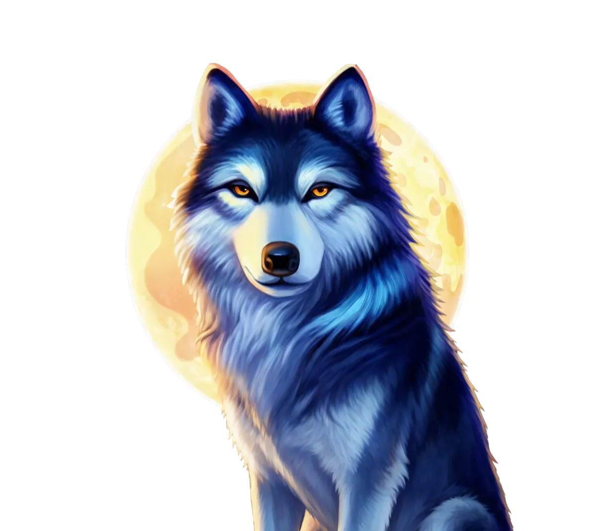 Wolf treasure hero character